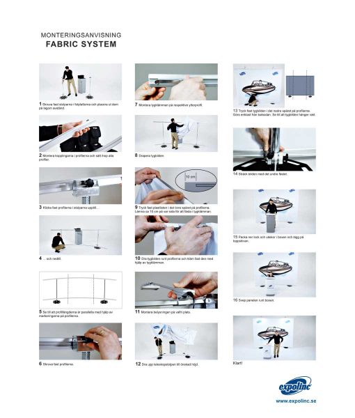 expolinc-fabric-system-rak-setup-monteringsanvisning-manual-bruksanvisning-x2