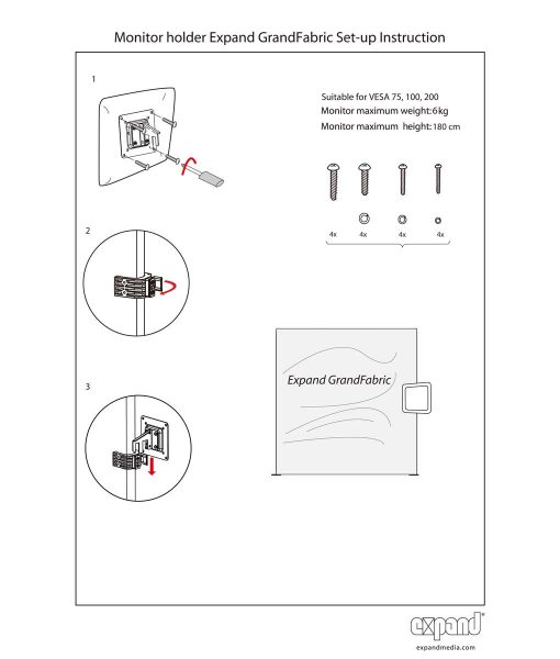 expand-grandfabric-manual-bruksanvisning-setup-monitorhallare-monitor-holder-tv-faste-510x600px-x2